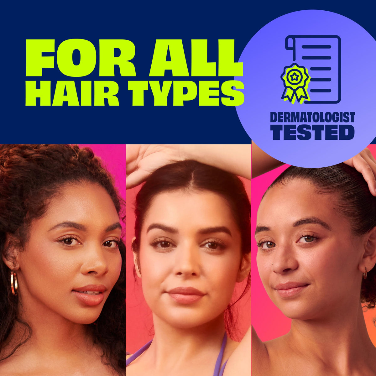 NAIR Exfoliating Facial Hair Removal Cream, dermatologist tested for all hair types, trusted by CuratCart.