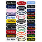 Explore premium imported custom embroidery name patches from Curat Cart, perfect for personalizing shirts with style and elegance.
