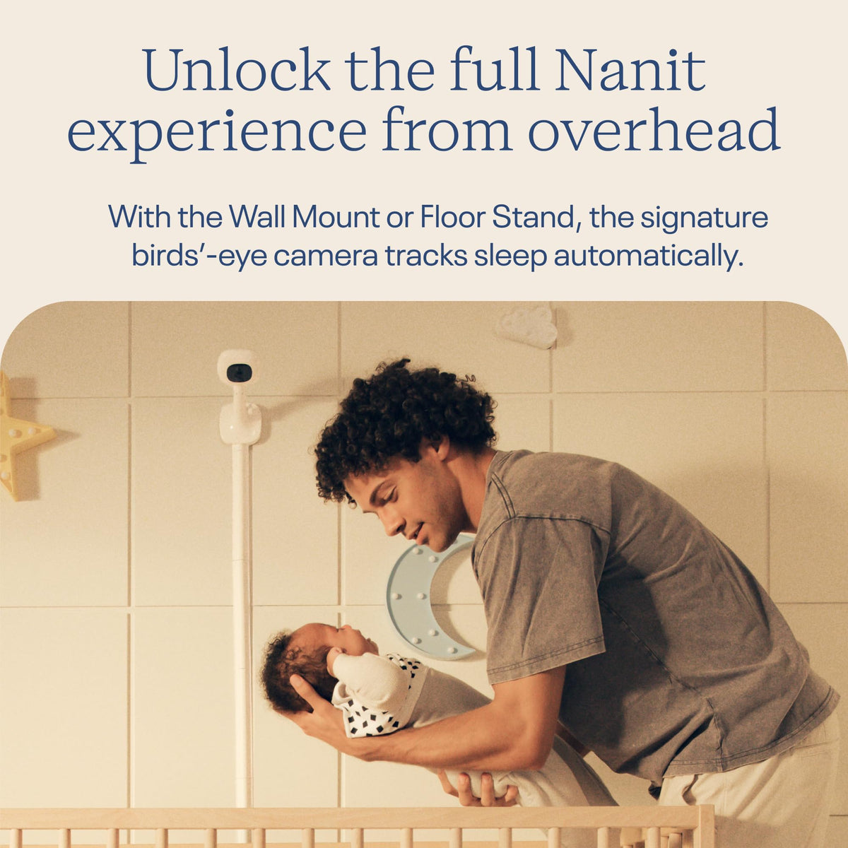 The Nanit Baby Video Monitor tracks sleep automatically. Available in India at Curat Cart, ensuring 100% authenticity and trust.