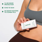 Native Deodorant Natural Deodorant - Front Packaging & Bottle View | buy 100% authentic product online in India via Curat Car