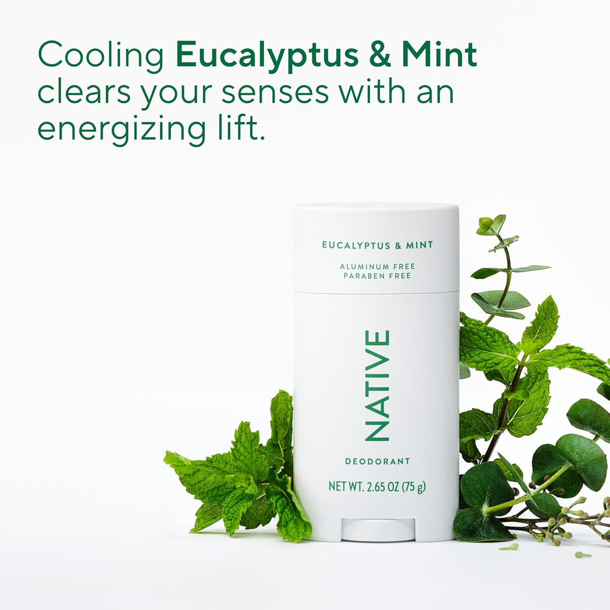 Native Deodorant Natural Deodorant - Side Profile & Box Packaging | original imported packaging available on Curat Cart India