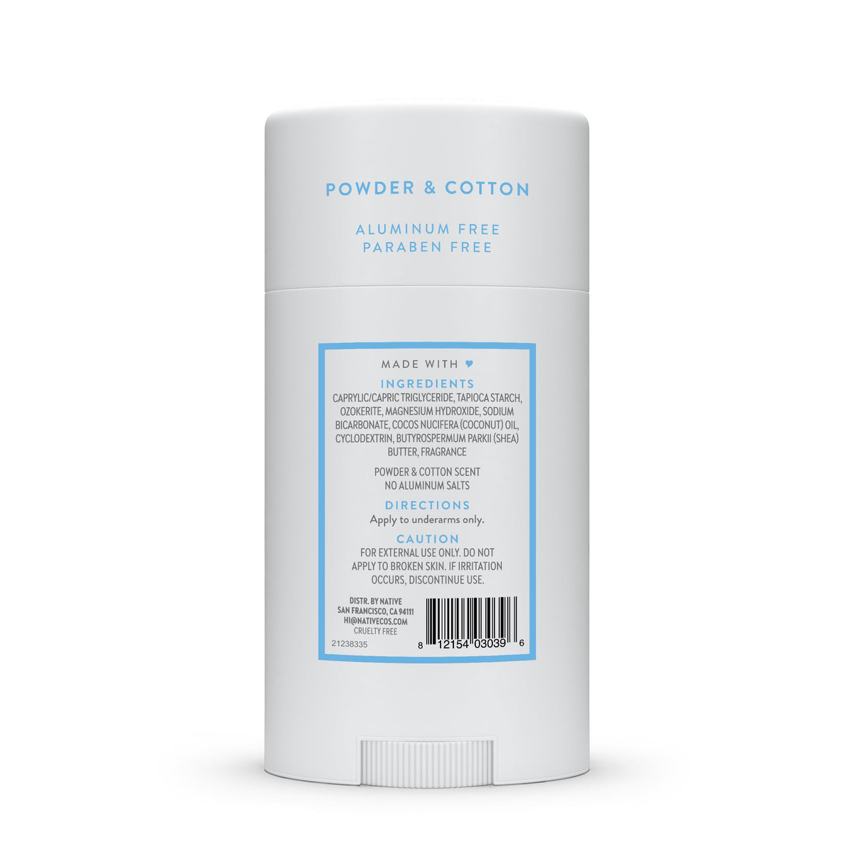 Native Deodorant Natural Deodorant - Texture, Swatch & Consistency | original imported packaging available on Curat Cart Indi
