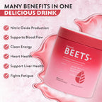 Natrava Beets Organic Beet Root Powder in vibrant packaging, 100% Authentic, available in India at Curat Cart. Supports heart health.