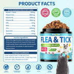 Natural Cat Flea Treatment Chewables in high-quality packaging, enriched with effective ingredients for flea relief, available at Curat Cart.