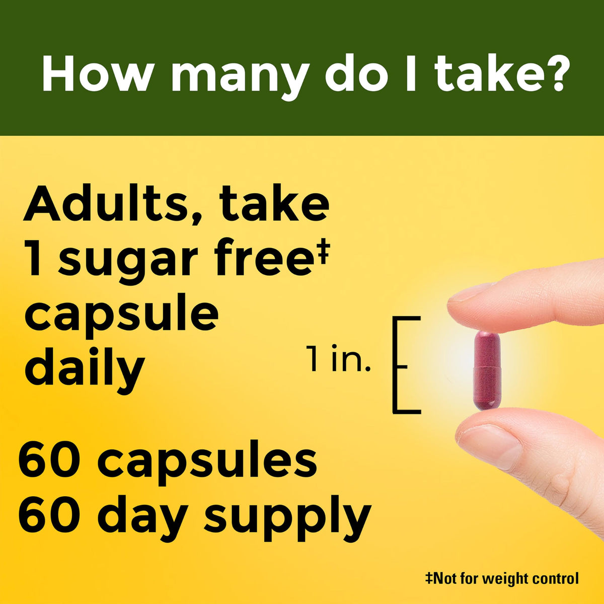 Learn how to take Nature Made Cranberry Supplement. Verified by CuratCart for quality assurance.