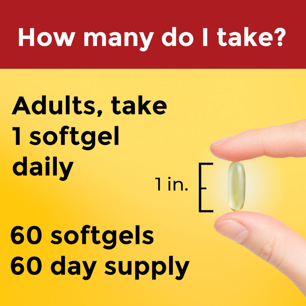 Discover Nature Made Omega 3 Fish Oil dosage for optimal health. Perfect for daily use, available at Curat Cart.