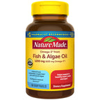 Nature Made Omega 3 Fish Oil offers 1200 mg of essential nutrients. Premium import from Curat Cart for a healthy heart and brain.