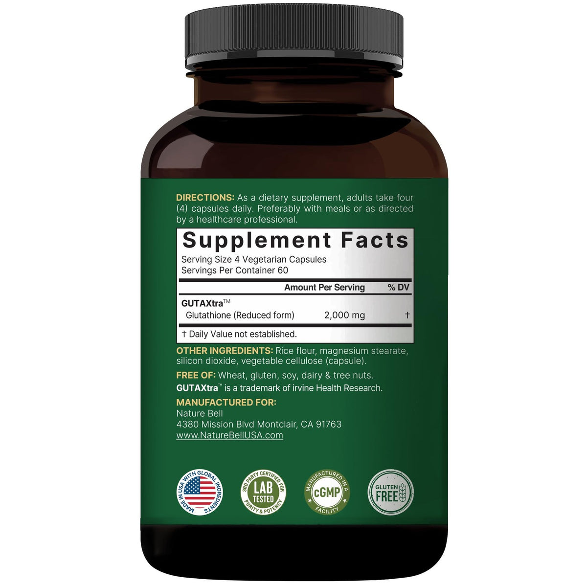 NatureBell Glutathione Supplement offers 100% Authentic health support, available in India at Curat Cart. Enhance your wellness today.