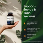 NatureBell Methyl Folate offers energy and brain wellness support, exclusively curated by Curat Cart for discerning consumers in India.