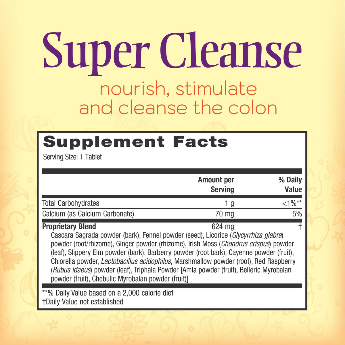 Nature's Secret Super Cleanse supports colon health with a proprietary blend. 100% Authentic, available at Curat Cart in India.