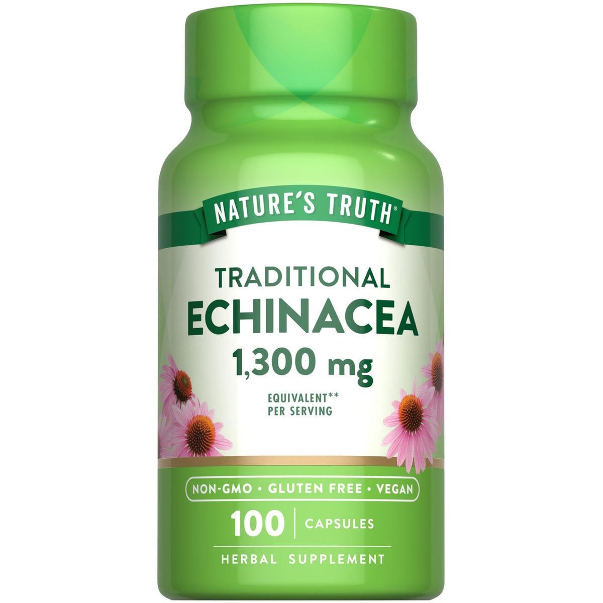 Discover Nature's Truth Echinacea Extract, a premium imported herbal supplement from Curat Cart, ideal for immune support. Perfect for wellness.