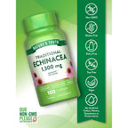 Nature's Truth Echinacea Extract in high-quality packaging, offering 1,300 mg of herbal supplement benefits. Available at Curat Cart.