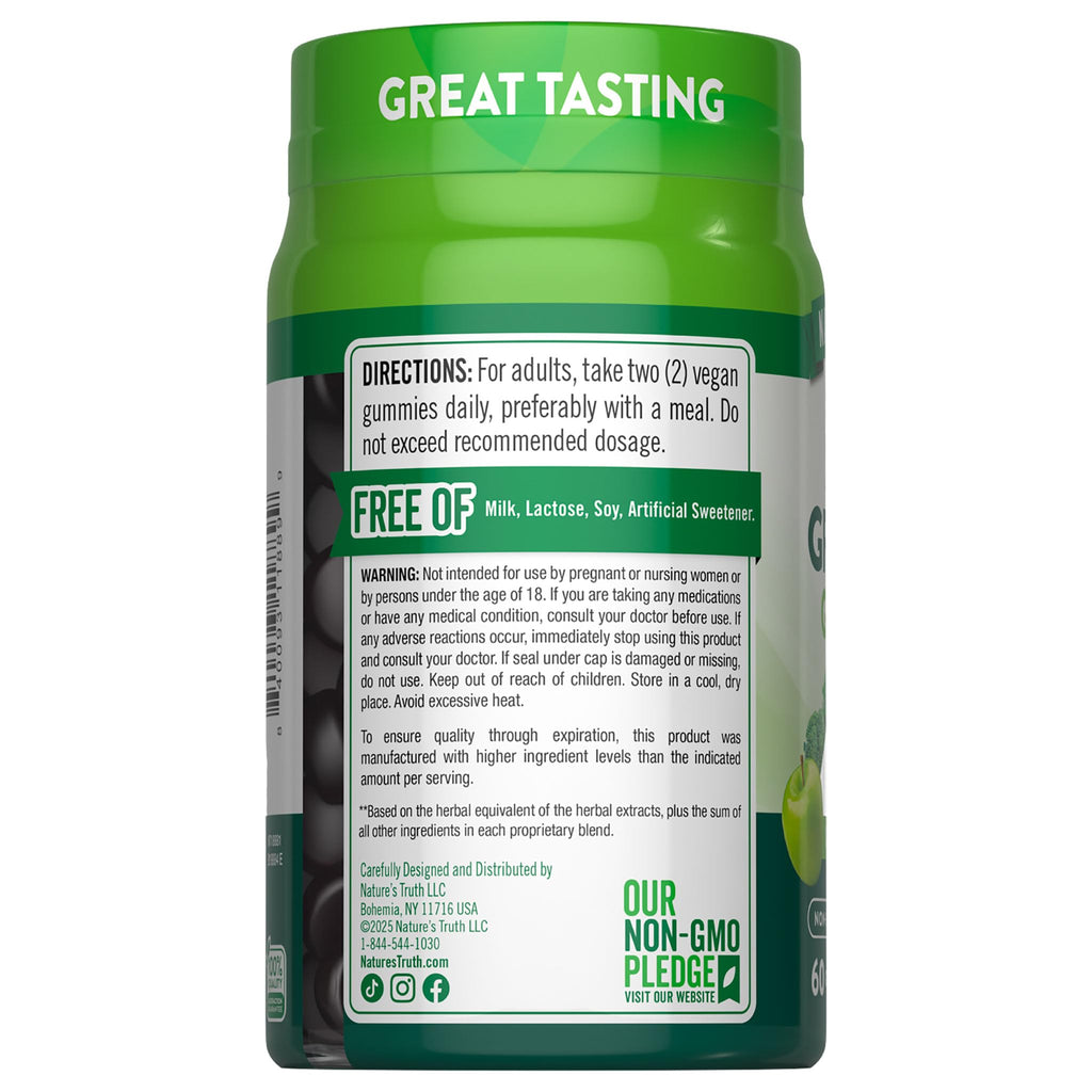 Nature's Truth Super Greens Gummies offer great taste and are 100% authentic, available in India at Curat Cart.