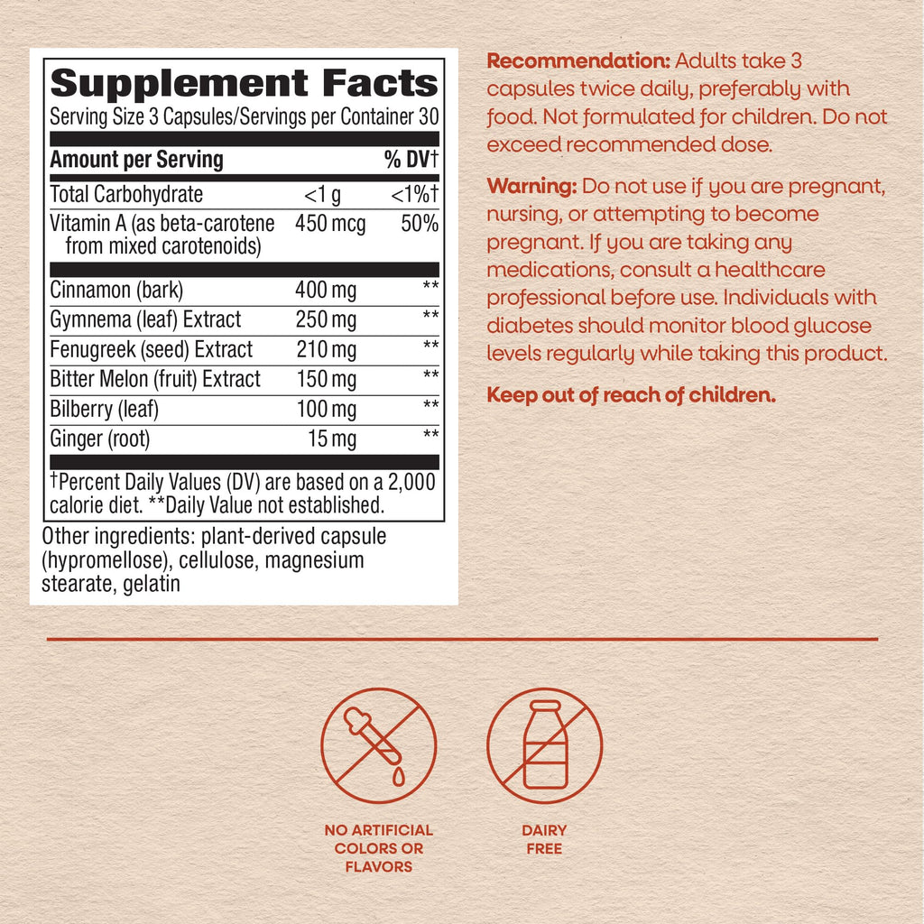 Nature's Way Blood Sugar Blend offers premium imported support for healthy blood sugar levels. Available at Curat Cart.