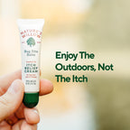 Nature's Willow Bug Bite Balm in official packaging, featuring menthol for effective itch relief. Available at Curat Cart.