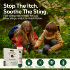 Nature's Willow Bug Bite Balm in official packaging offers fast-acting relief for bug bites and skin irritations. Available at Curat Cart.