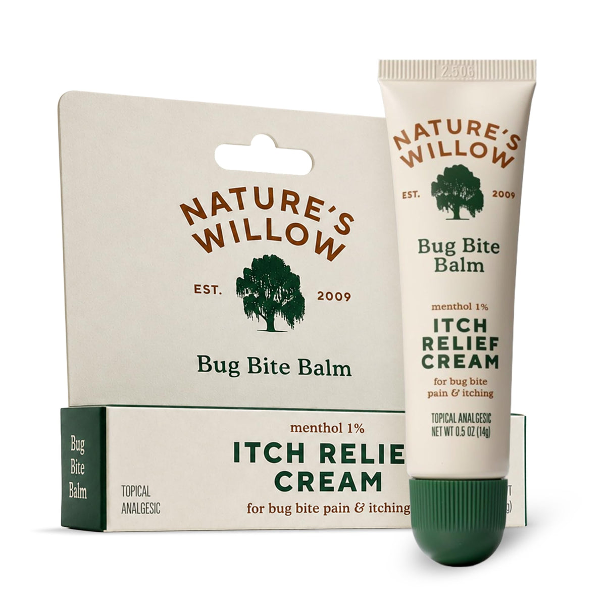 Discover Nature's Willow Bug Bite Balm, a premium imported solution for bug bite relief, available at Curat Cart.