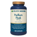 Discover Nature's Wonder Psyllium Husk Capsules, a premium import supporting digestive health. Available at Curat Cart.
