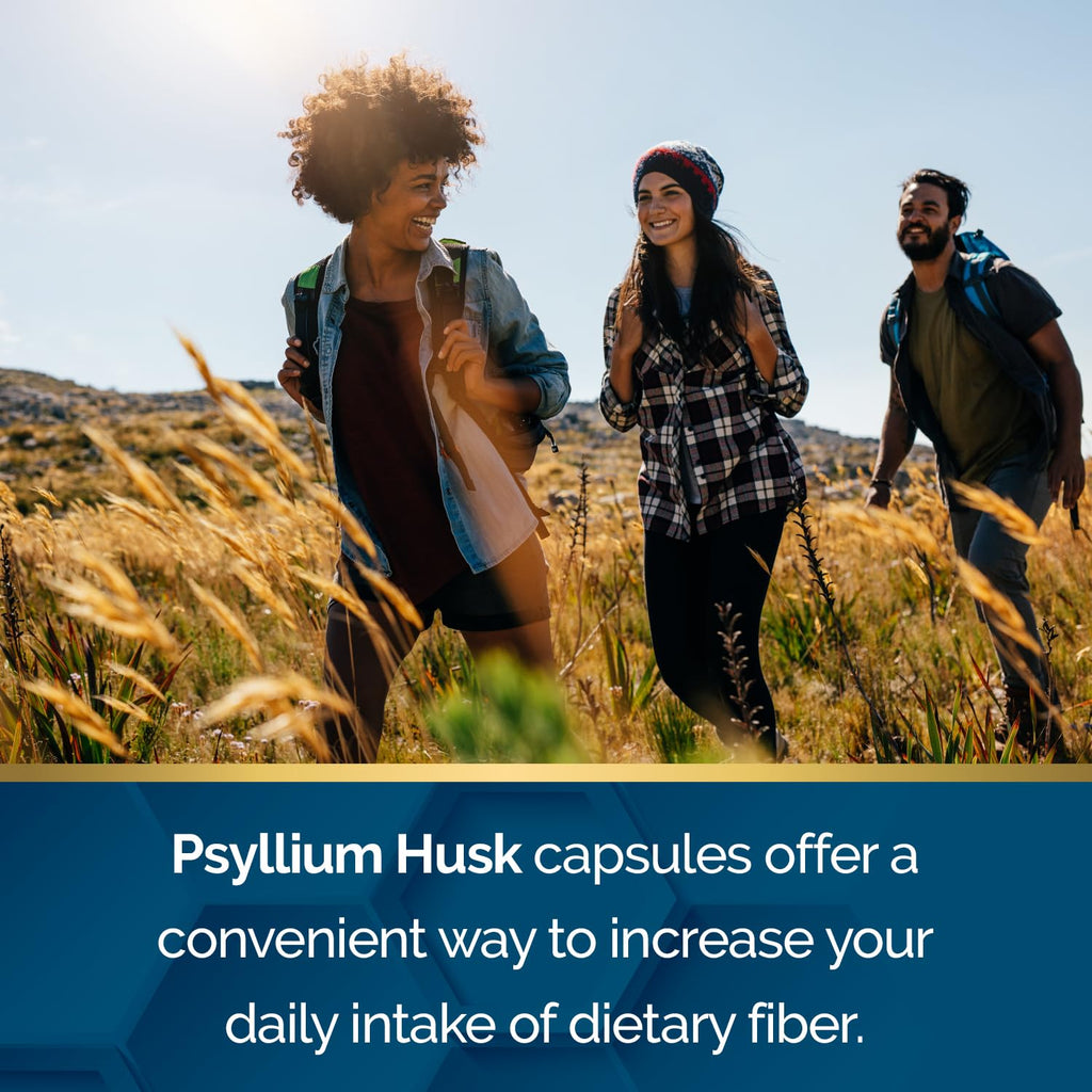 Boost your fiber intake with Nature's Wonder Psyllium Husk capsules, 100% Authentic and available at Curat Cart in India.