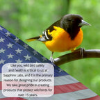 Discover premium imported Nectar Defender Hummingbird Nectar at Curat Cart, designed for wild bird health and safety.
