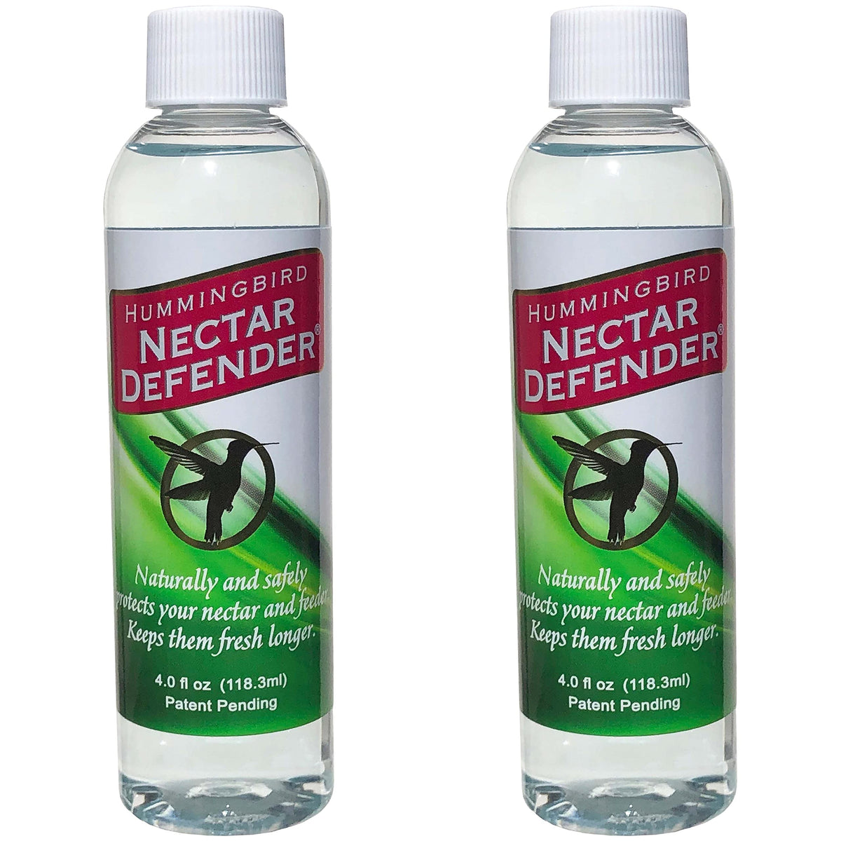 Premium imported Nectar Defender Hummingbird Nectar ensures freshness for your nectar and feeders. Available at Curat Cart.