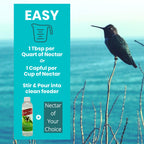 Elevate your hummingbird feeding with Nectar Defender Hummingbird Nectar, specially curated by Curat Cart for your garden needs.