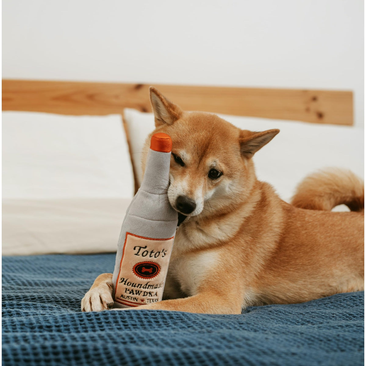 Nestpark Toto Plush Squeaky Toy, 100% Authentic, perfect for playtime. Available in India at Curat Cart.