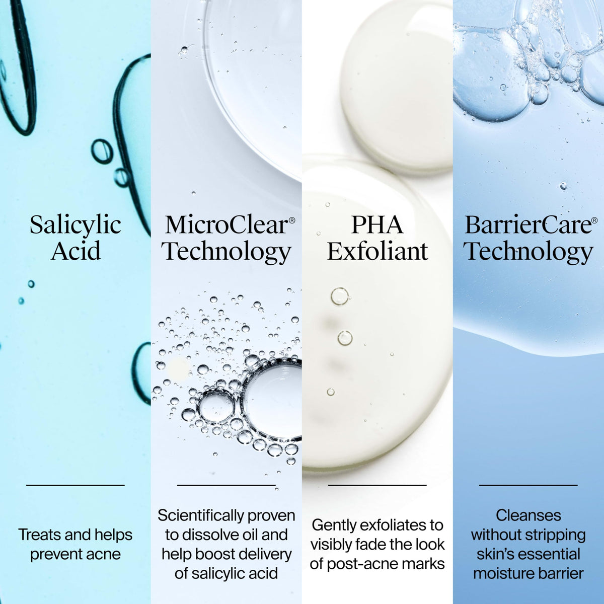 Discover Neutrogena Evenly Clear Acne Cleanser, specially curated by Curat Cart, blending advanced technologies for effective acne treatment.