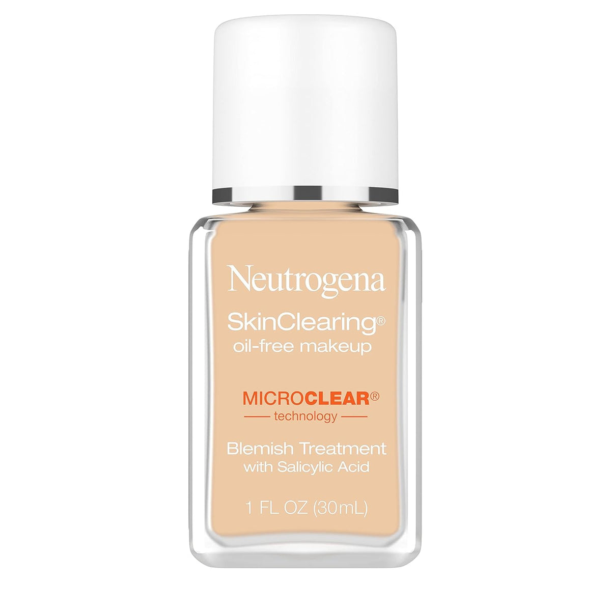 100% genuine Neutrogena SkinClearing Makeup, oil-free formula with Blemish Treatment. Helps clear skin while providing coverage.