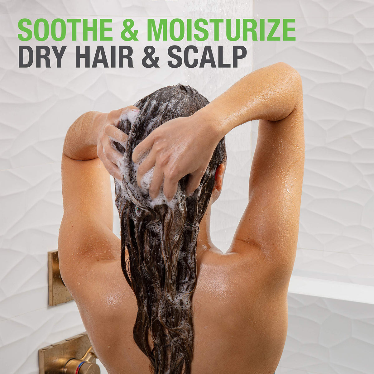 Premium imported Neutrogena Soothing Calming Shampoo revitalizes dry hair and scalp for ultimate hydration.