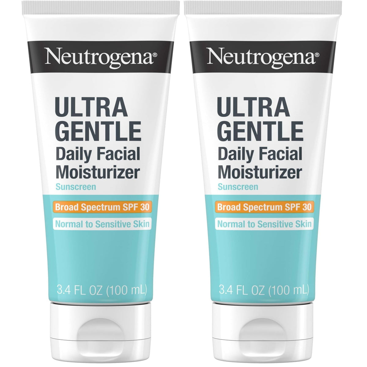 Neutrogena Ultra Gentle Facial Moisturizer, a premium import, offers SPF 30 protection for normal to sensitive skin. Available at Curat Cart.