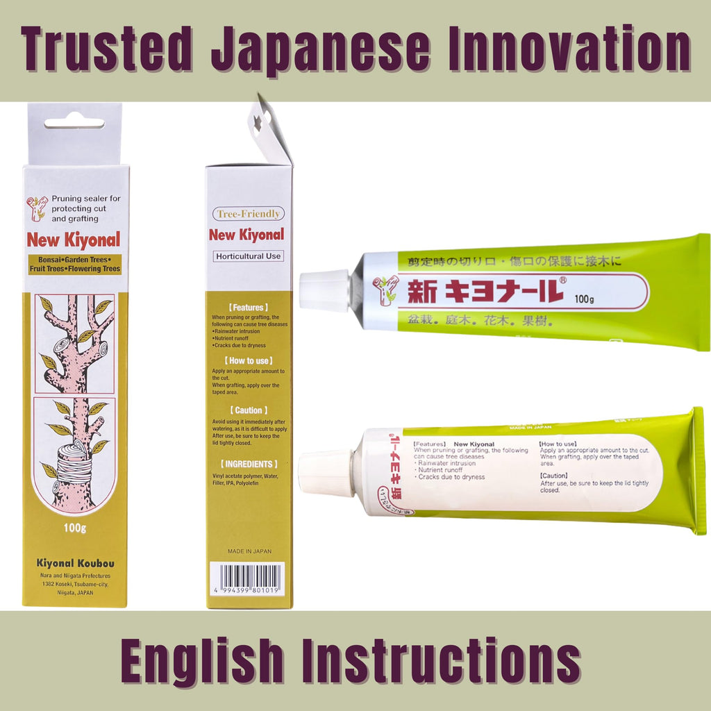 Premium imported Bonsai Pruning Cutting Sealer from Curat Cart, ideal for protecting and healing tree wounds. Trusted Japanese innovation.