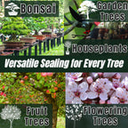 Bonsai Pruning Cutting Sealer in high-quality packaging, ideal for all tree types including bonsais and flowering trees. Available at Curat Cart.