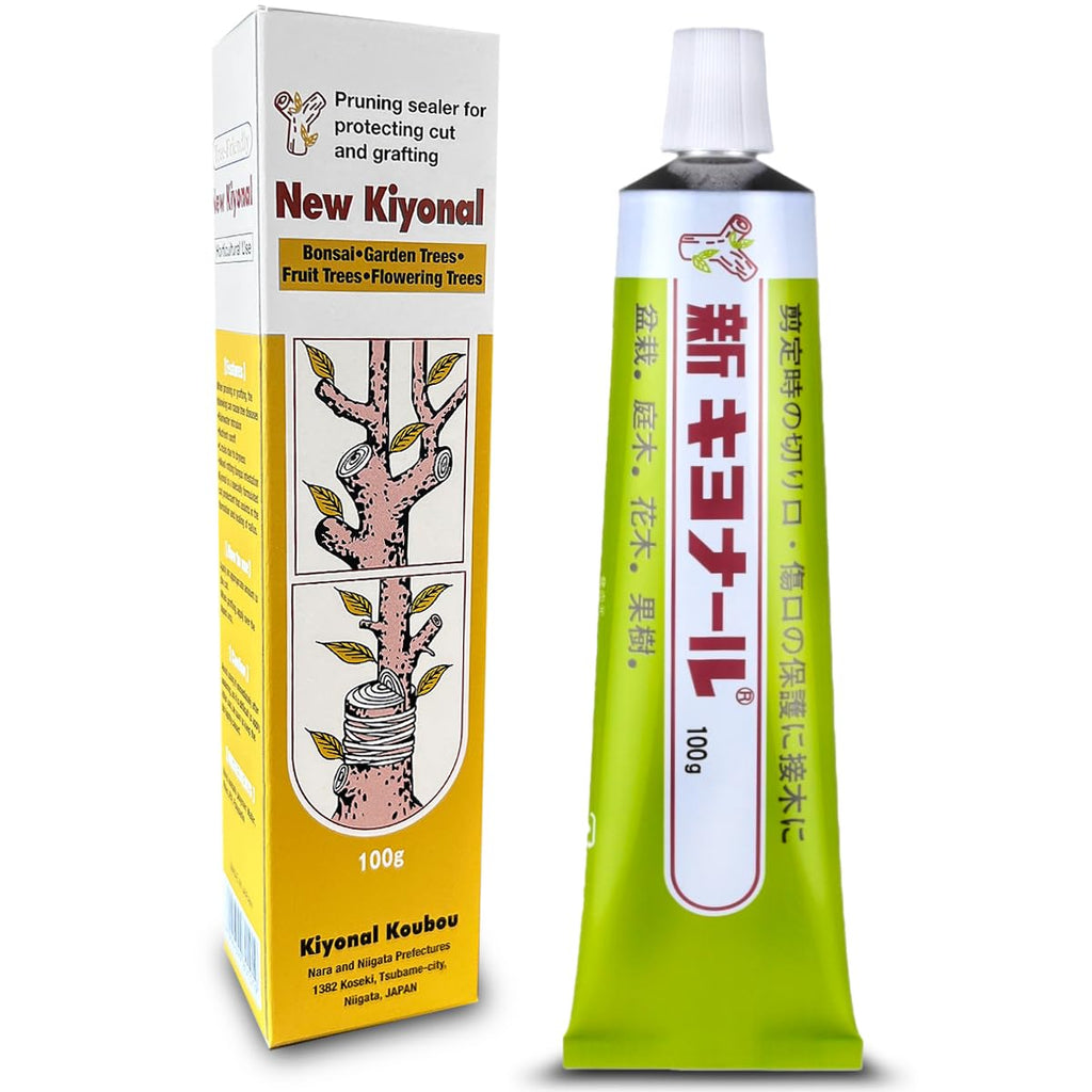 Bonsai Pruning Cutting Sealer in premium imported packaging, ideal for protecting cut and grafting. Available at Curat Cart.