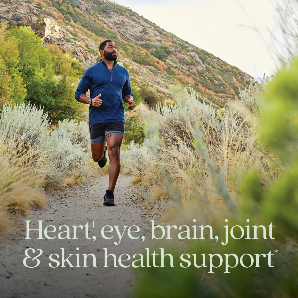 New Chapter Omega-3 Complex supports heart, eye, brain, joint, and skin health. 100% Authentic, available at Curat Cart.