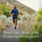 New Chapter Omega-3 Complex supports heart, eye, brain, joint, and skin health. 100% Authentic, available at Curat Cart.
