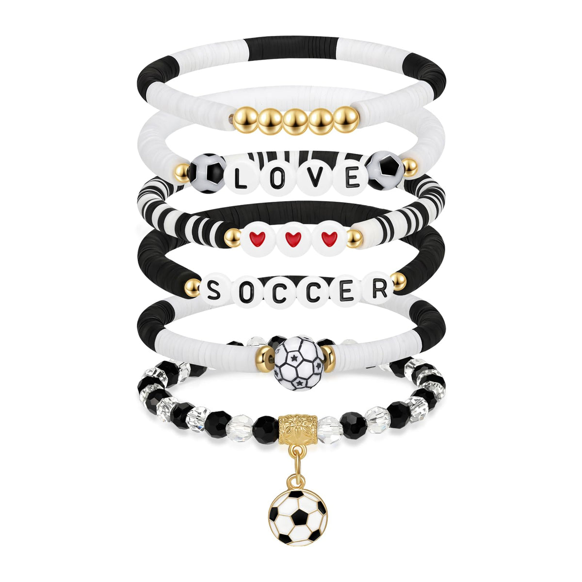 Discover premium imported soccer bracelets for girls at Curat Cart, featuring stylish designs and a love for the game.