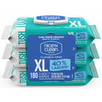 Nice 'N CLEAN Flushable Wipes, premium imported wipes for sensitive skin, available at Curat Cart. Experience freshness and convenience.
