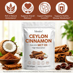Ninsiec Ceylon Cinnamon with MCT Oil offers 100% authenticity, promoting wellness and digestive comfort. Available at Curat Cart.