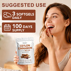 Discover premium Ninsiec Ceylon Cinnamon with MCT Oil, offering 100 days of high absorption dietary support. Available at Curat Cart.