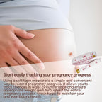 High-quality soft tape measure designed for tracking pregnancy progress, available at Curat Cart. Accurate and convenient tool for health.