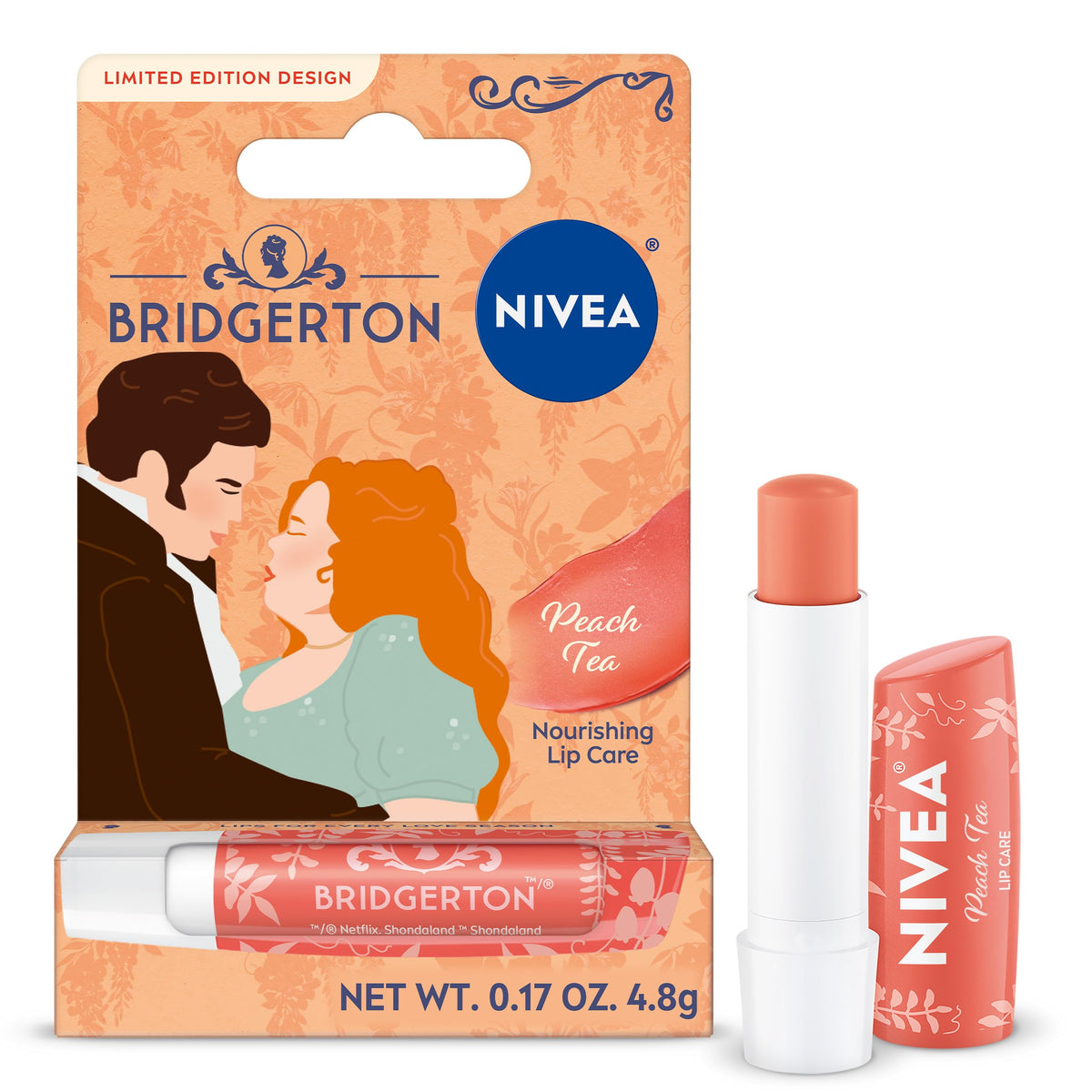 Discover NIVEA Fruity Tinted Lip Balm in Peach Tea flavor. Order online now for nourishing lip care in India.