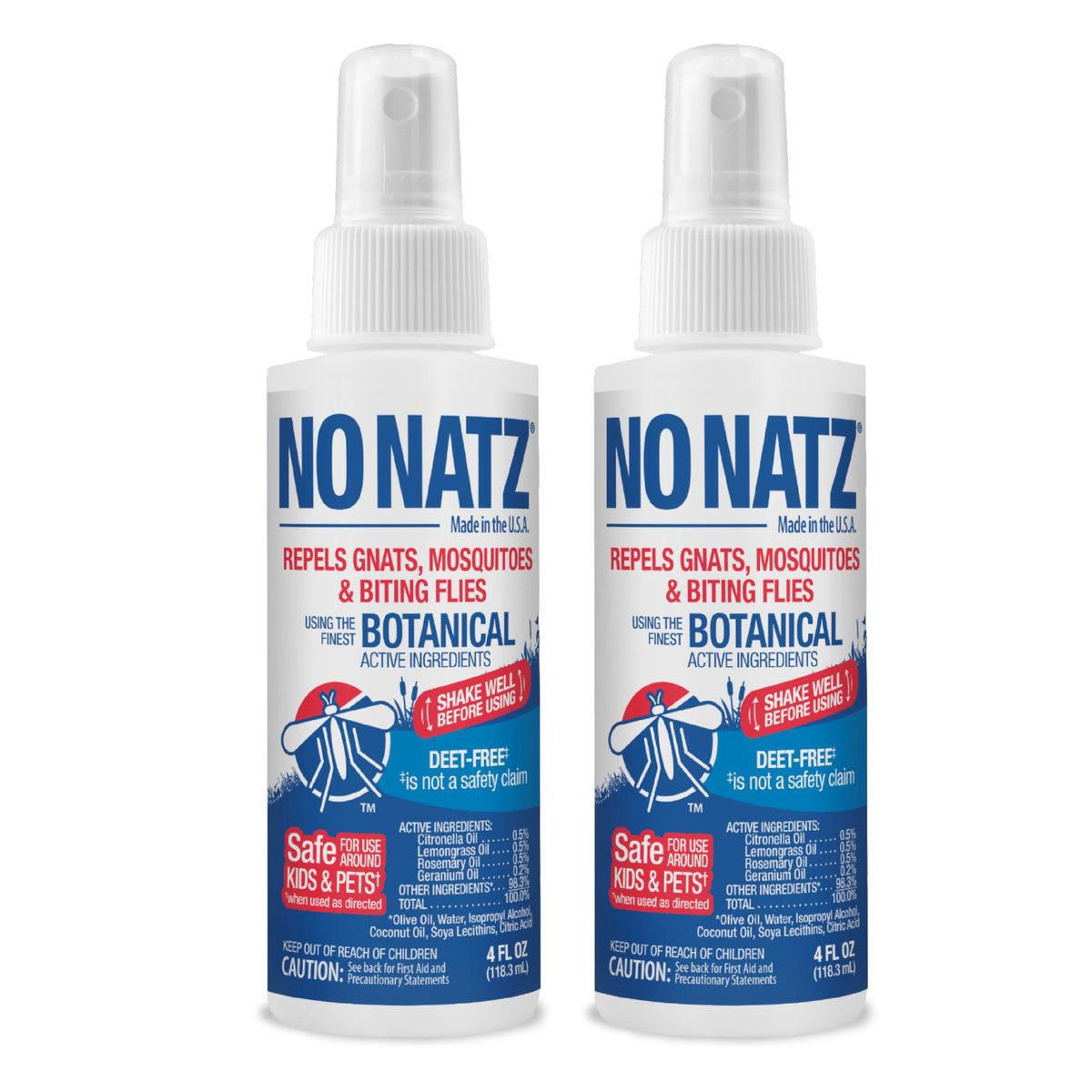 No Natz Botanical Insect Repellent offers premium imported protection against gnats and mosquitoes. Safe for kids and pets. Available at Curat Cart.