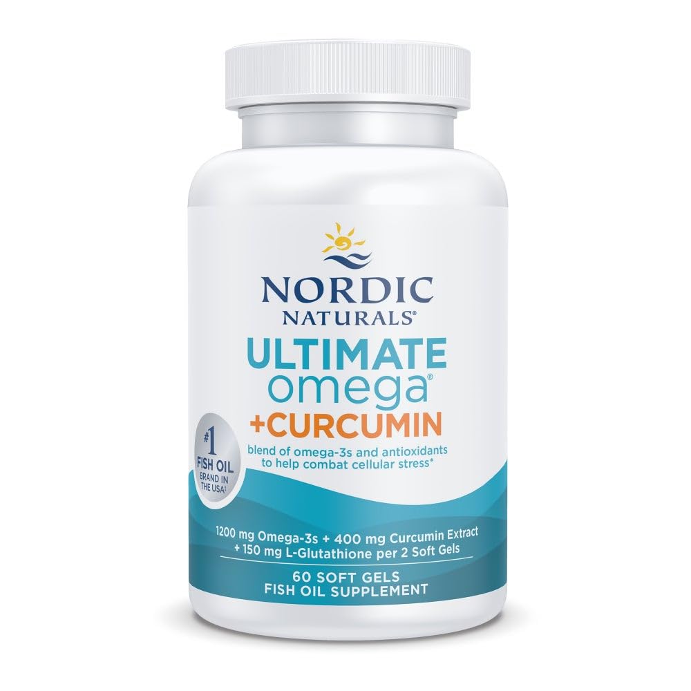 Nordic Naturals Omega Curcumin offers a premium imported blend of Omega-3s and Curcumin for cellular health. Available at Curat Cart.