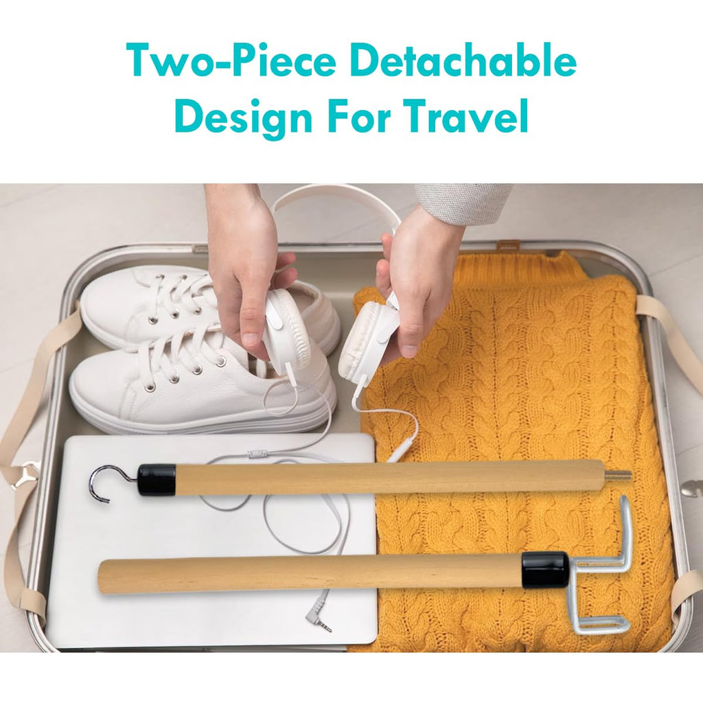 Nourislif Dressing Stick for Elderly, a premium imported tool, features a two-piece detachable design perfect for travel. Available at Curat Cart.