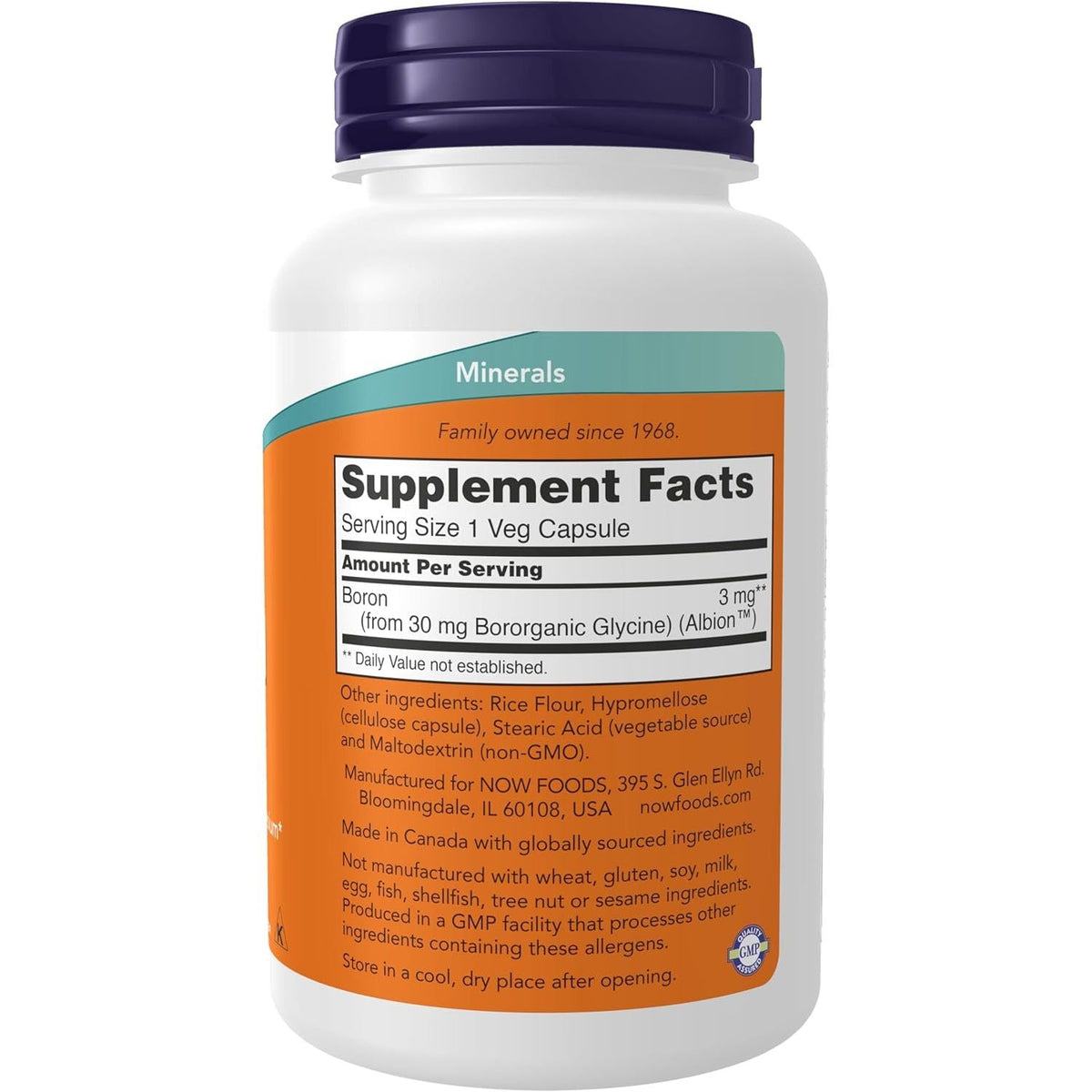NOW Supplements Boron 3 mg, available online in India. Order now for health benefits with easy delivery.