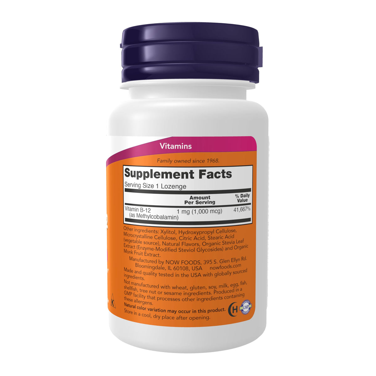 NOW Supplements Methyl B-12 available in India. Order online for quality vitamins and support your health today.
