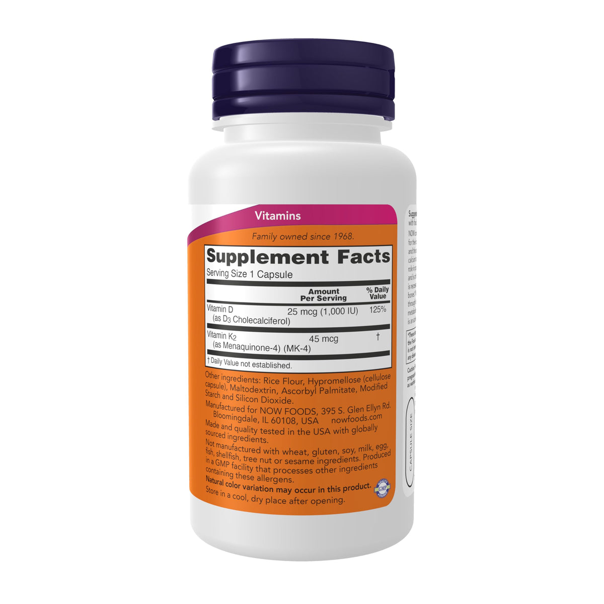 NOW Supplements Vitamin D-3 K-2 available in India. Order online for enhanced health benefits today.
