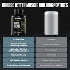 NutraBio Growth Peptides Muscle Accelerator, 100% Authentic and available in India at Curat Cart. Boost muscle growth with zero fillers.