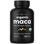 Discover NutraChamps Organic Maca Root Capsules, a premium import with 2100 mg of Peruvian Maca, available at Curat Cart.
